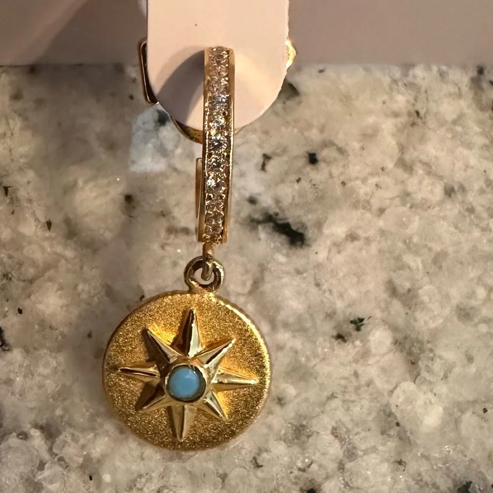 Kate Spade My Medallion Earrings NWT - Picture 4 of 5